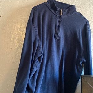 Van Huesen size XL mens quarter zip sweater